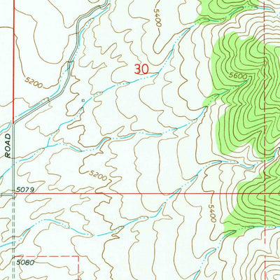 United States Geological Survey Downey East, ID (1968, 24000-Scale) digital map