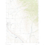 United States Geological Survey Downey East, ID (2020, 24000-Scale) digital map