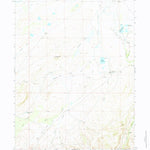 United States Geological Survey Downey Lakes, WY (1963, 24000-Scale) digital map
