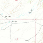 United States Geological Survey Downey Lakes, WY (1963, 24000-Scale) digital map