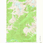 United States Geological Survey Downey Mountain, WA (1963, 24000-Scale) digital map