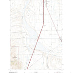 United States Geological Survey Downey West, ID (2020, 24000-Scale) digital map