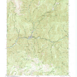 United States Geological Survey Downieville, CA (1951, 24000-Scale) digital map