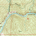 United States Geological Survey Downieville, CA (1951, 24000-Scale) digital map