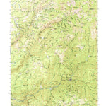 United States Geological Survey Downieville, CA (1951, 62500-Scale) digital map