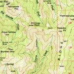 United States Geological Survey Downieville, CA (1951, 62500-Scale) digital map