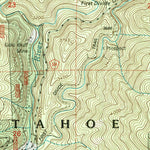 United States Geological Survey Downieville, CA (2000, 24000-Scale) digital map
