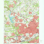 United States Geological Survey Downingtown, PA (1999, 24000-Scale) digital map