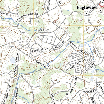 United States Geological Survey Downingtown, PA (2023, 24000-Scale) digital map