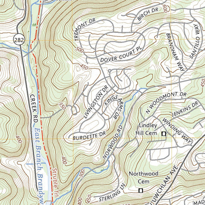 United States Geological Survey Downingtown, PA (2023, 24000-Scale) digital map