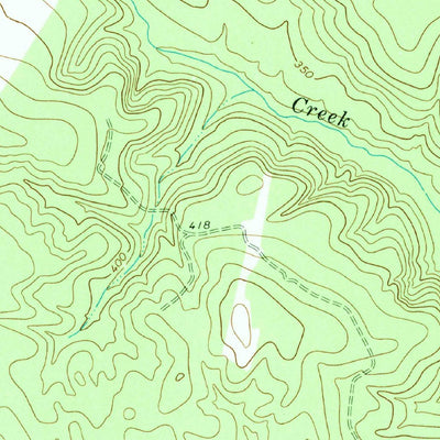 United States Geological Survey Downs, GA (1972, 24000-Scale) digital map