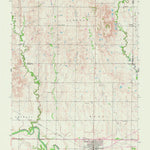 United States Geological Survey Downs North, KS (1960, 24000-Scale) digital map