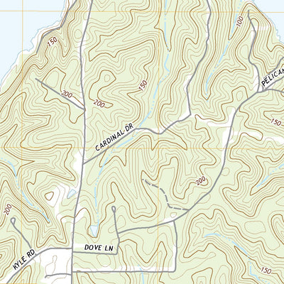 United States Geological Survey Downsville North, LA (2020, 24000-Scale) digital map