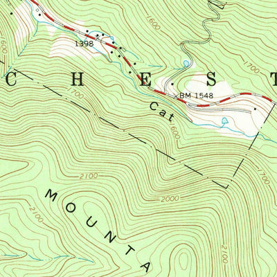United States Geological Survey Downsville, NY (1965, 24000-Scale) digital map