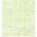 United States Geological Survey Downsville South, LA (1982, 24000-Scale) digital map