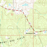 United States Geological Survey Downsville South, LA (1982, 24000-Scale) digital map