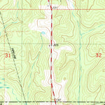 United States Geological Survey Downsville South, LA (1982, 24000-Scale) digital map