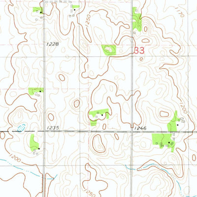United States Geological Survey Dows West, IA (1978, 24000-Scale) digital map