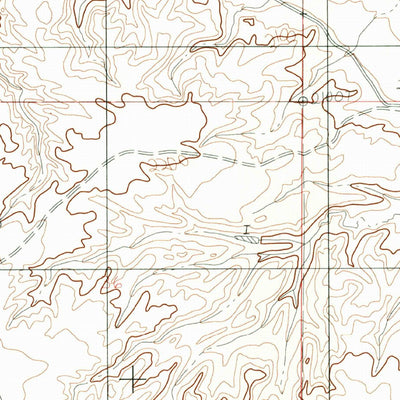 United States Geological Survey Dowse Coulee, MT (1983, 24000-Scale) digital map