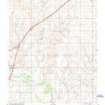 United States Geological Survey Doxey, OK (1989, 24000-Scale) digital map