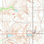 United States Geological Survey Doxey, OK (1989, 24000-Scale) digital map