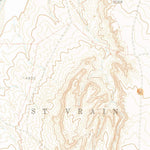 United States Geological Survey Doyle Bridge, CO (1970, 24000-Scale) digital map