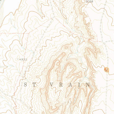 United States Geological Survey Doyle Bridge, CO (1970, 24000-Scale) digital map