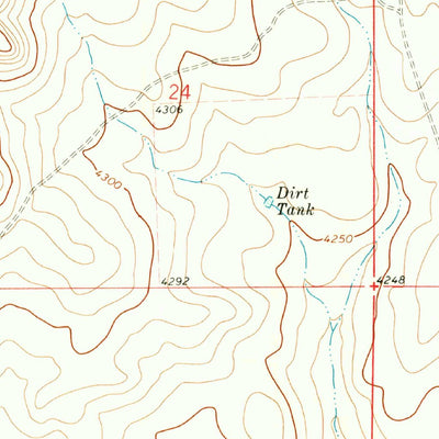 United States Geological Survey Doyle Hill, NM-TX (1971, 24000-Scale) digital map