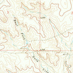 United States Geological Survey Doyle Hill, NM-TX (1971, 24000-Scale) digital map