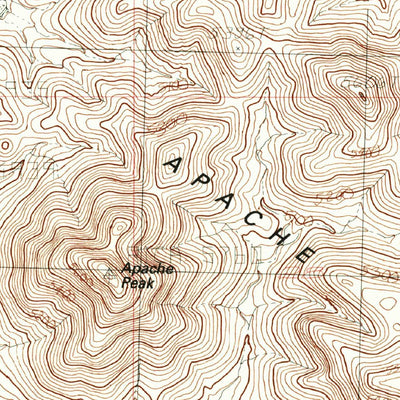 United States Geological Survey Doyle Peak, NM (1982, 24000-Scale) digital map
