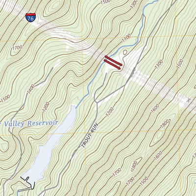 United States Geological Survey Doylesburg, PA (2023, 24000-Scale) digital map