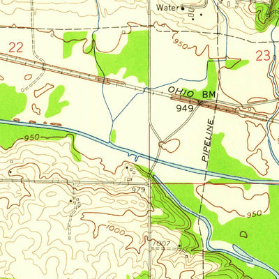 United States Geological Survey Doylestown, OH (1958, 24000-Scale) digital map