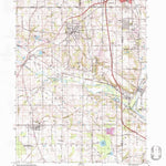 United States Geological Survey Doylestown, OH (1994, 24000-Scale) digital map