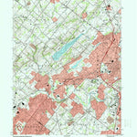United States Geological Survey Doylestown, PA (1999, 24000-Scale) digital map