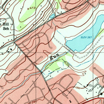 United States Geological Survey Doylestown, PA (1999, 24000-Scale) digital map