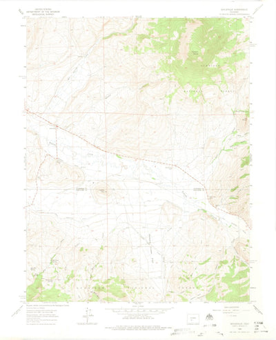 United States Geological Survey Doyleville, CO (1962, 24000-Scale) digital map