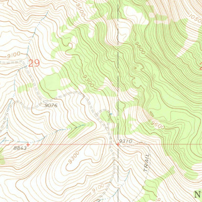 United States Geological Survey Doyleville, CO (1962, 24000-Scale) digital map