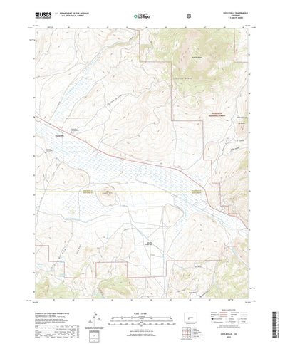 United States Geological Survey Doyleville, CO (2022, 24000-Scale) digital map