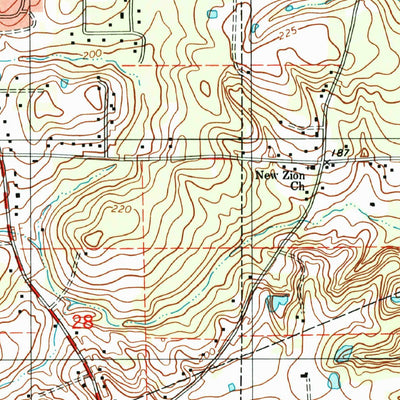 United States Geological Survey Doyline, LA (1998, 24000-Scale) digital map