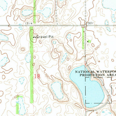 United States Geological Survey Doyon, ND (1971, 24000-Scale) digital map