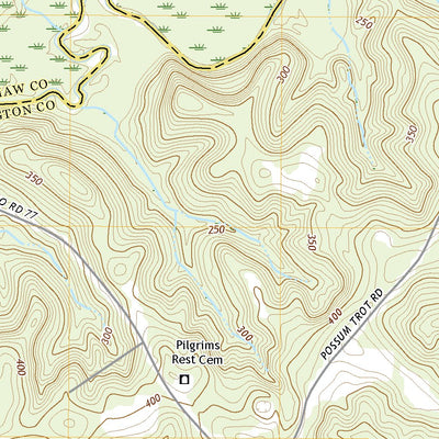 United States Geological Survey Dozier, AL (2020, 24000-Scale) digital map