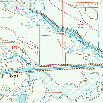 United States Geological Survey Dozier, CA (1952, 24000-Scale) digital map