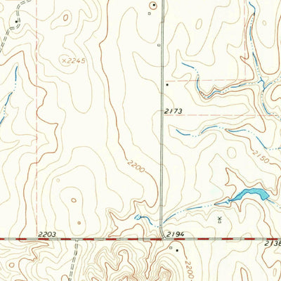 United States Geological Survey Dozier, TX (1964, 24000-Scale) digital map