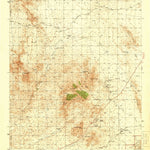 United States Geological Survey Dragoon, AZ (1943, 62500-Scale) digital map