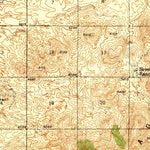 United States Geological Survey Dragoon, AZ (1943, 62500-Scale) digital map