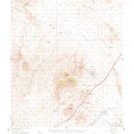 United States Geological Survey Dragoon, AZ (1958, 62500-Scale) digital map