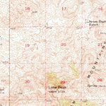 United States Geological Survey Dragoon, AZ (1958, 62500-Scale) digital map