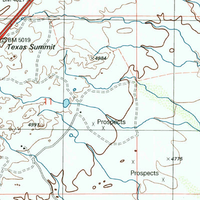 United States Geological Survey Dragoon, AZ (1996, 24000-Scale) digital map
