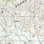 United States Geological Survey Dragoon, AZ (1996, 24000-Scale) digital map