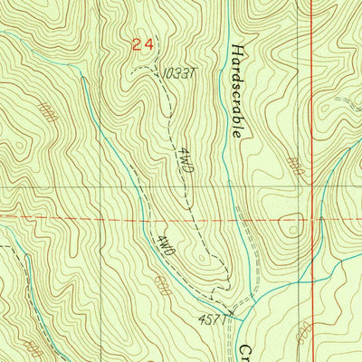 United States Geological Survey Drain, OR (1987, 24000-Scale) digital map